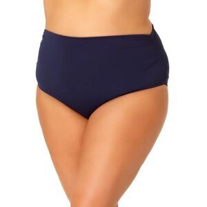 Anne Cole Women's Side Shirred High Waist
Bikini Bottom Size 22W